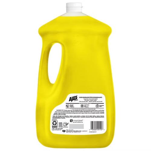 Ajax Ultra Lemon Super Degreaser Dishwashing Liquid Dish Soap