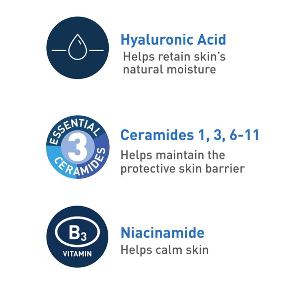 CeraVe Foaming Face Wash, Facial Cleanser for Normal to Oily Skin